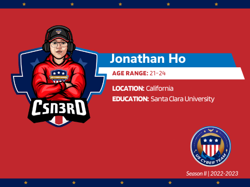 JONATHAN HO