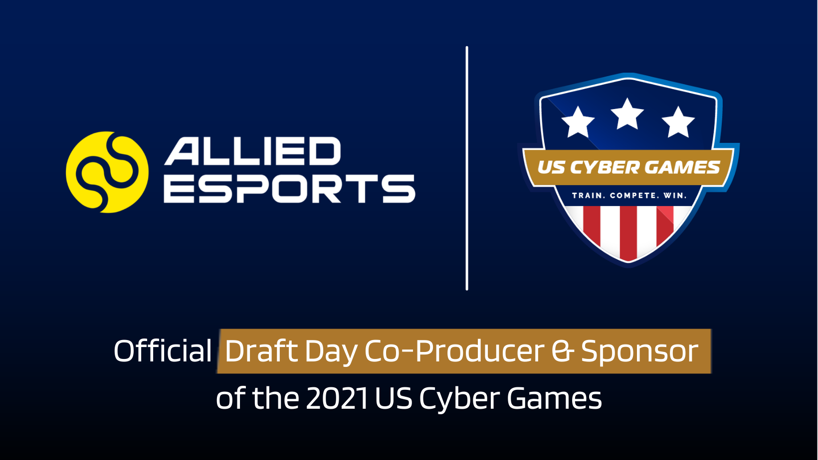 PlayCyber, powered by Katzcy, Taps Allied Esports’ AE Studios to Produce First US Cyber Games™ Draft Day October 5