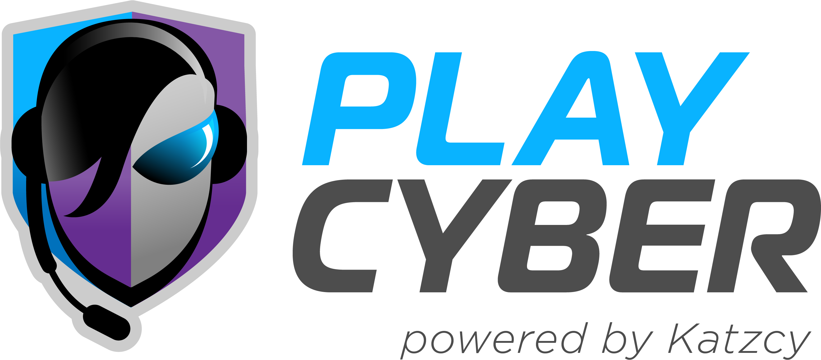 KATZCY CyberPlay logo dark tagline