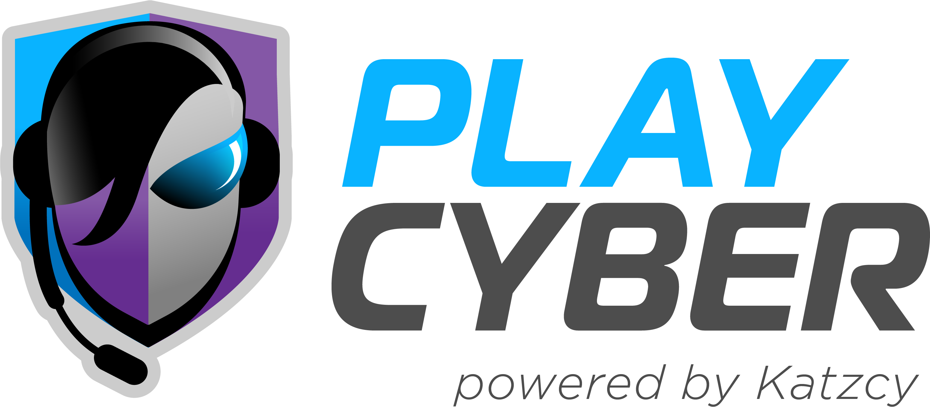 KATZCY CyberPlay logo dark tagline