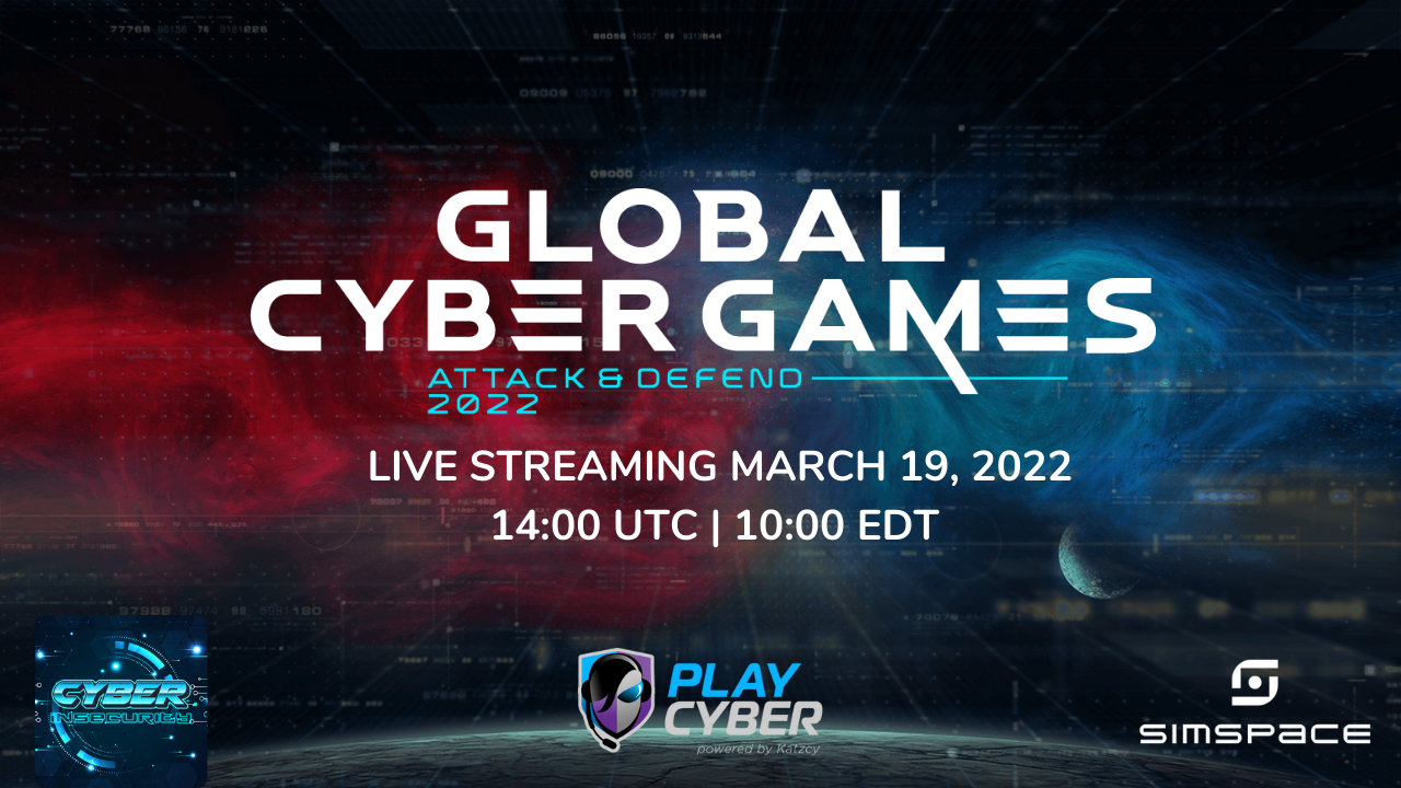 World’s Top Cyber Athletes Compete in Global Cyber Games—March 19, 2022