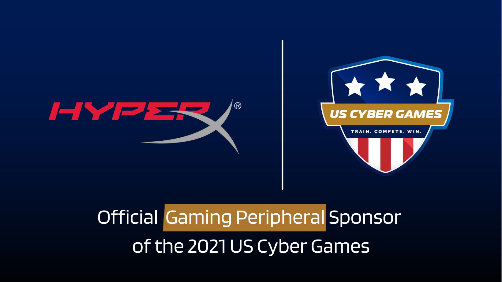 HyperX Official Gaming Peripheral Sponsor of US Cyber Games