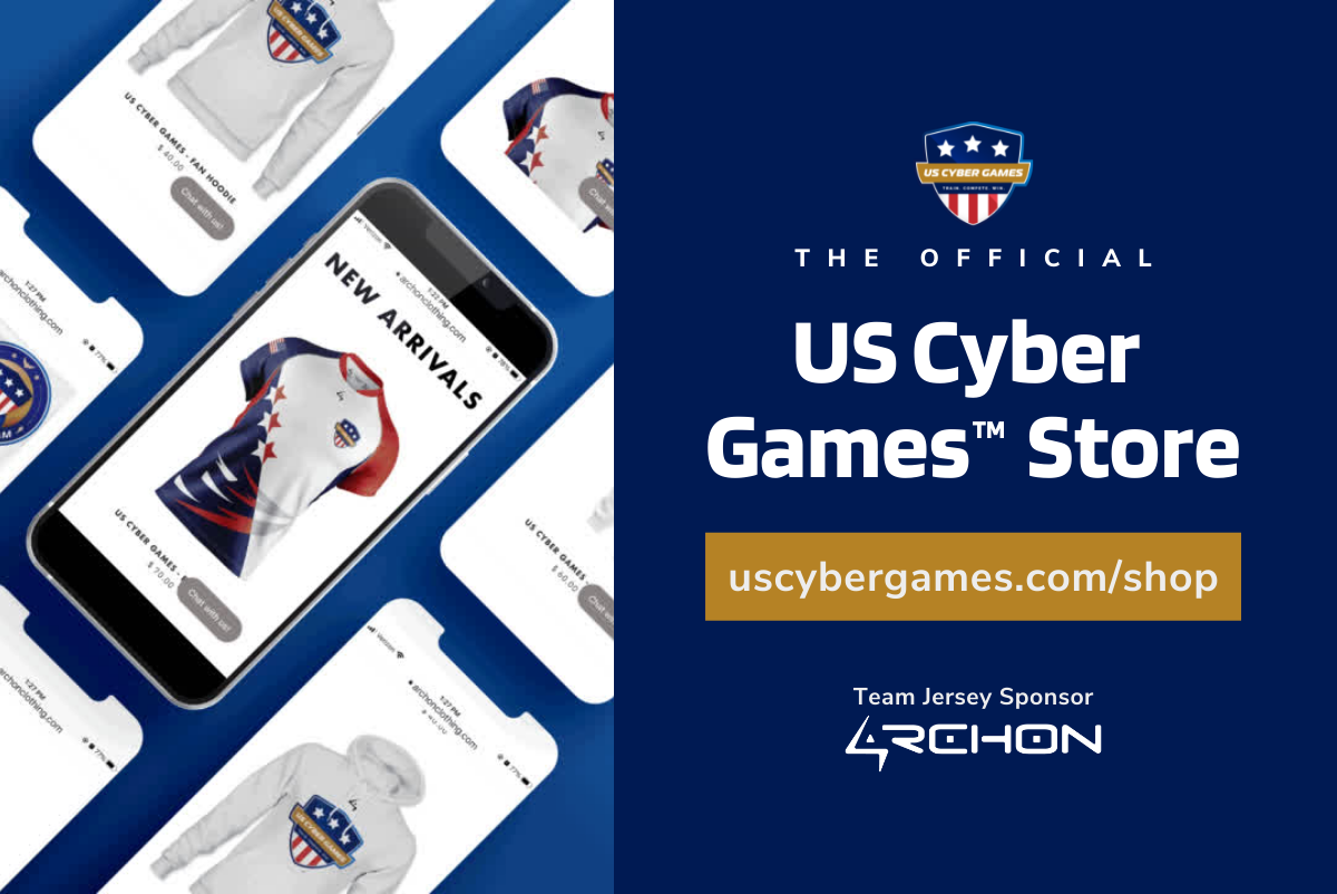 Archon Clothing Announced as Official Jersey Sponsor of the US Cyber Team™