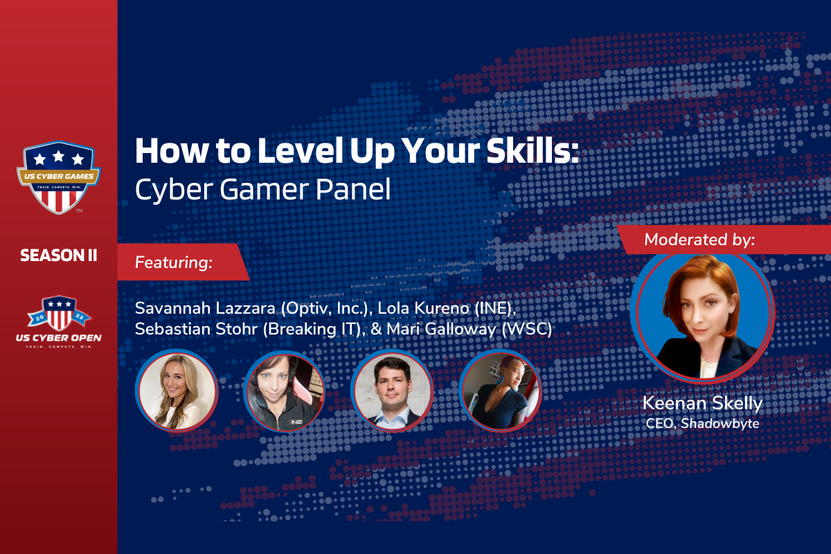 Season II, US Cyber Open Kick-Off Cyber Gaming Panel