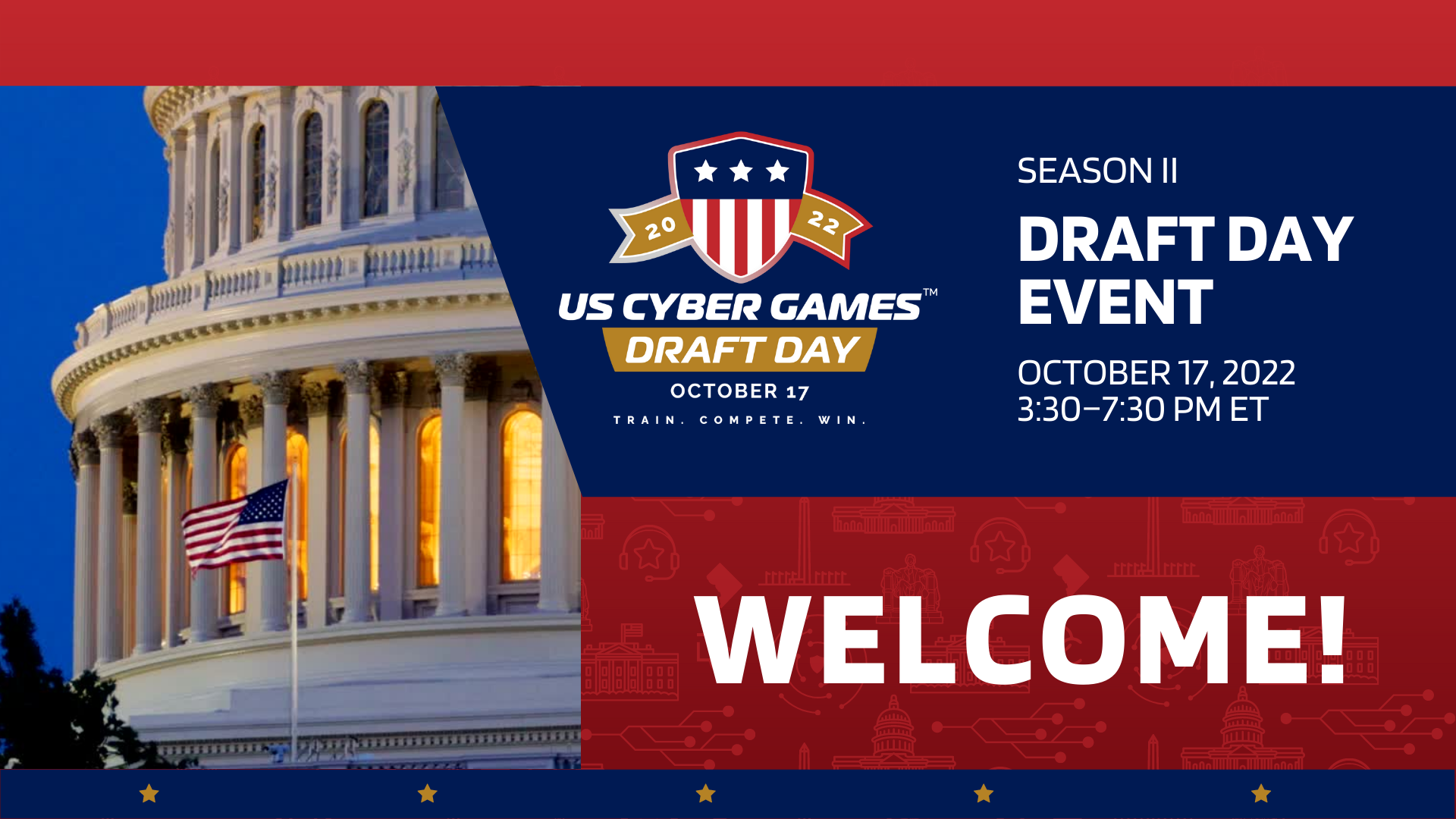 Season II, US Cyber Team Draft Day Event Stream Recording