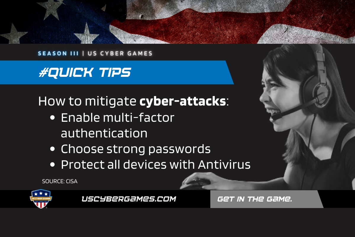 Quick Tips from CISA - How to mitigate cyber attacks