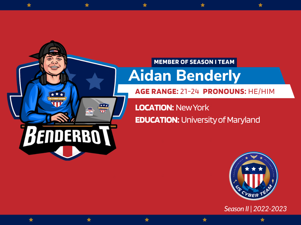 AIDAN BENDERLY