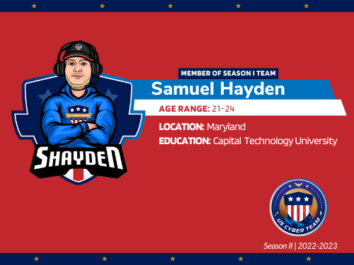 SAM HAYDEN