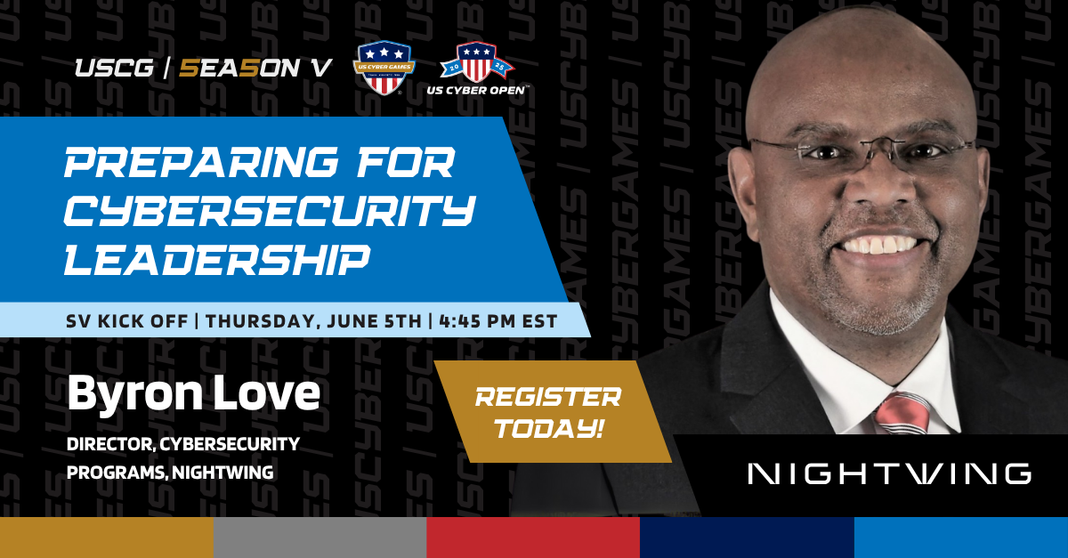 Preparing for Cybersecurity Leadership | SV, US Cyber Open Kick-Off